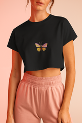 Crop Top - Butterfly