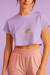 Crop Top - Butterfly