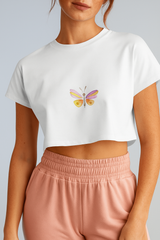 Crop Top - Butterfly